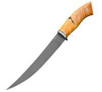 Филейный нож из булатной стали