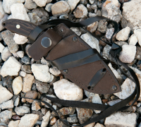 Нож Алтай мини из булатной стали