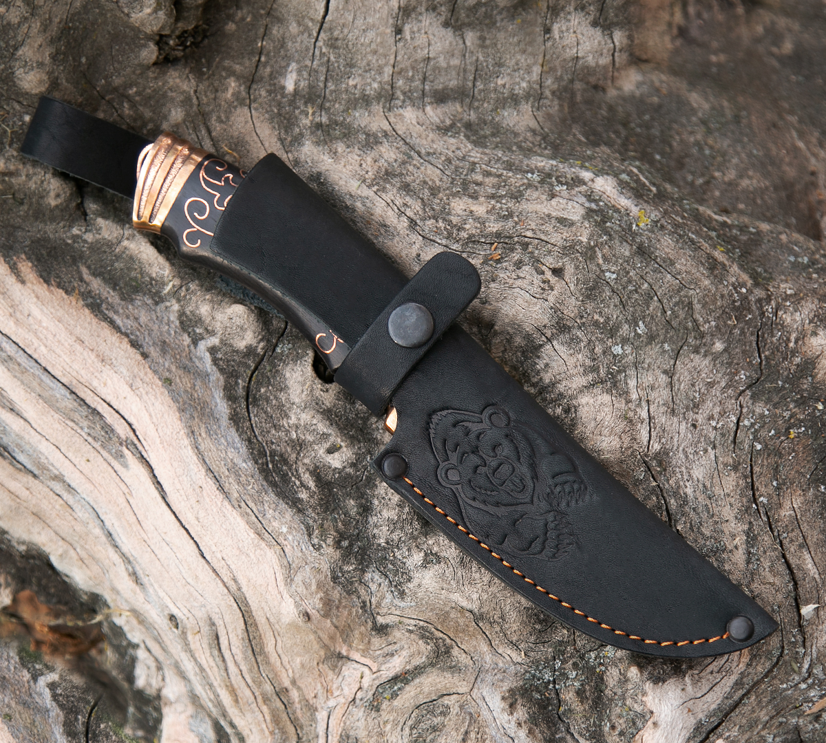 Нож Кабан из порошковой стали М-398