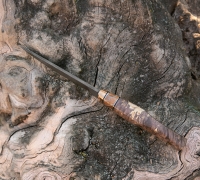 Нож Граф из дамасской стали