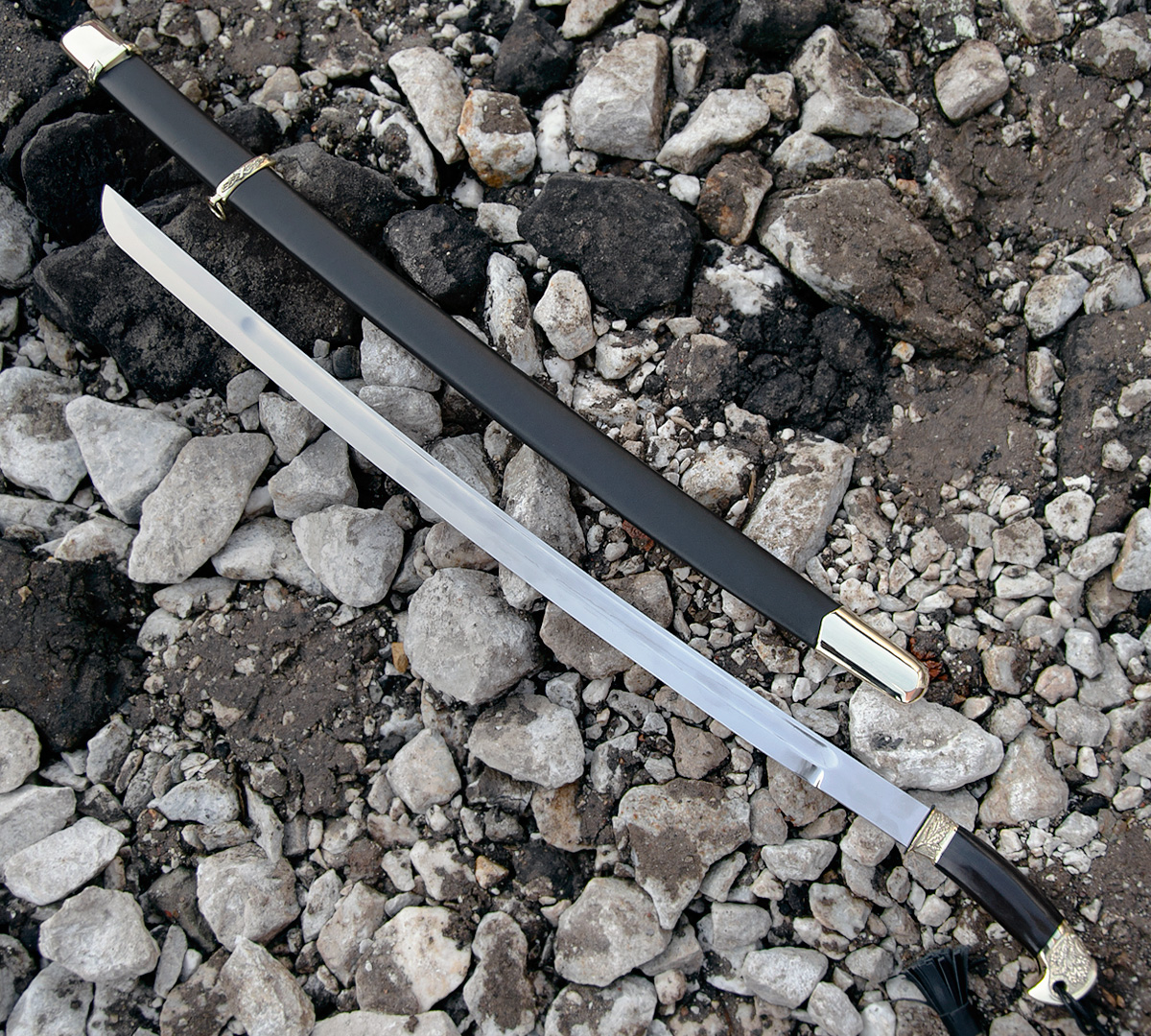 Казачья шашка из стали 95Х18