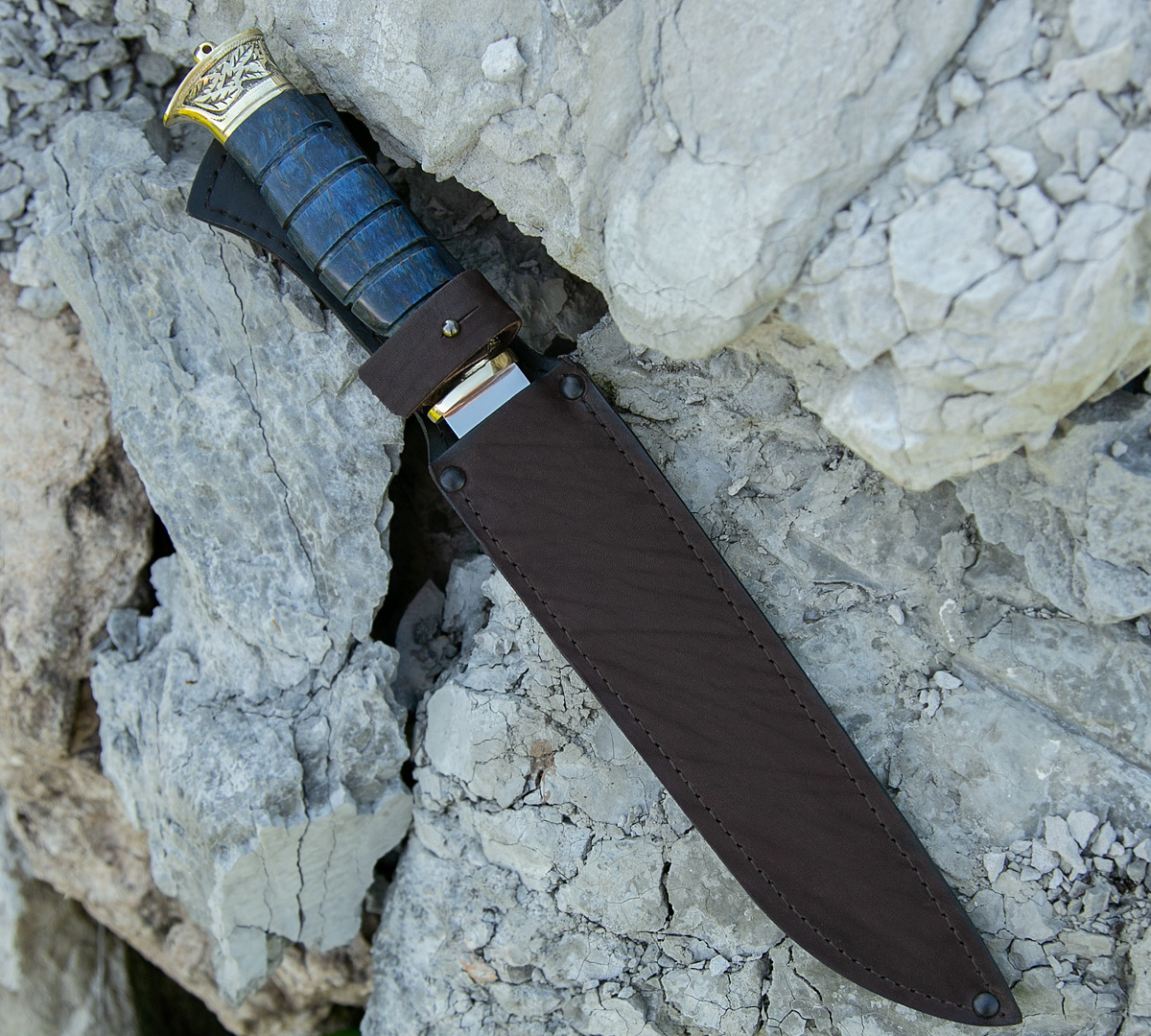 Нож Пластун из кованой стали Х12МФ