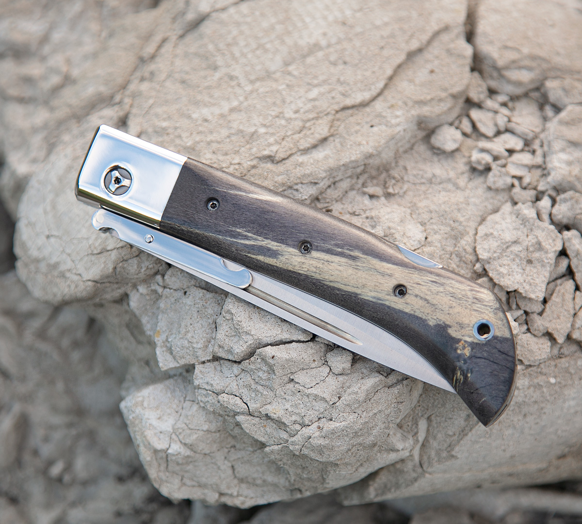 Складная Финка из стали Elmax