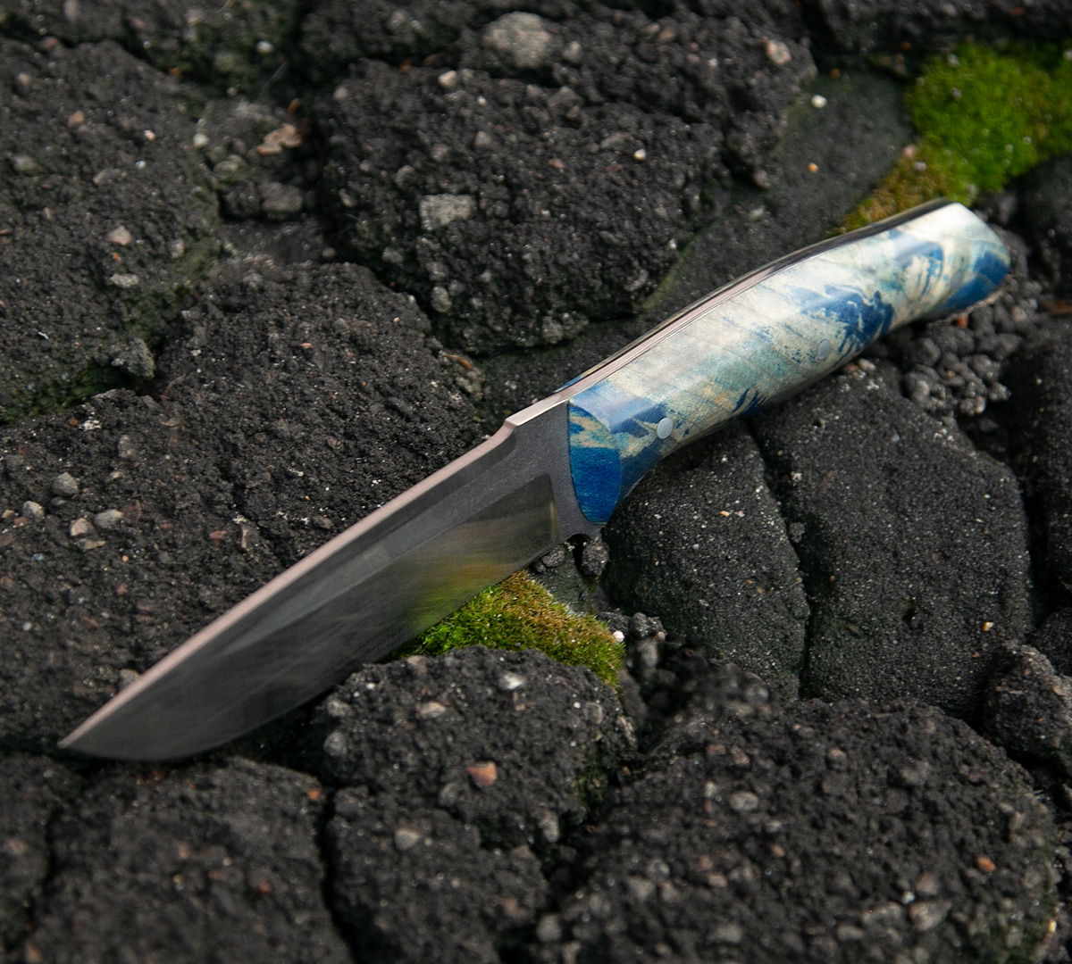 Цельнометаллический нож №1 из стали 110Х18