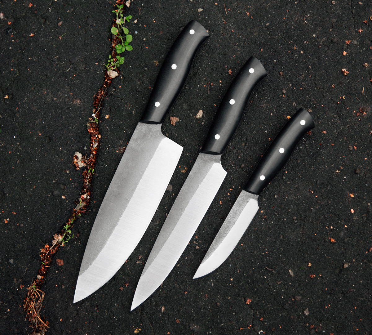 Набор Кухонных ножей из стали 95Х18