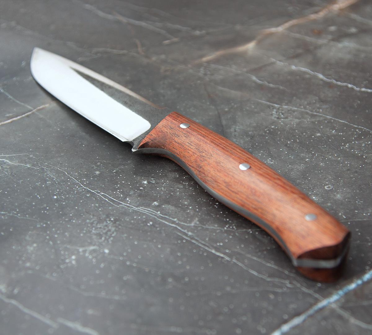 Цельнометаллический нож №1 из стали 110Х18