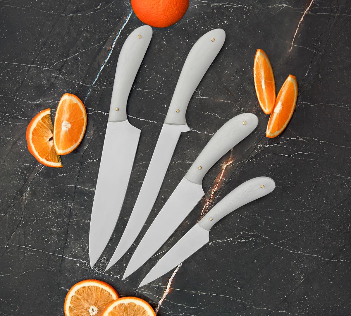 Набор кухонных ножей из стали N690