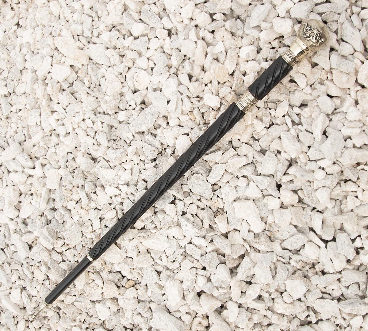 Трость с клинком из дамасской стали