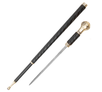 Трость с клинком из дамасской стали