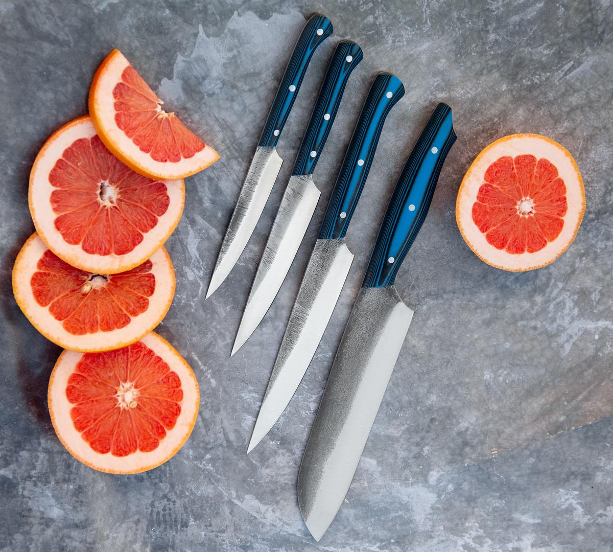 Набор кухонных ножей из стали 95Х18