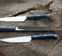 Набор кухонных ножей из стали Elmax