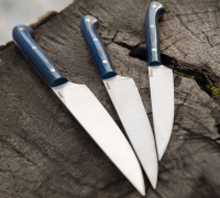 Набор кухонных ножей из стали Elmax