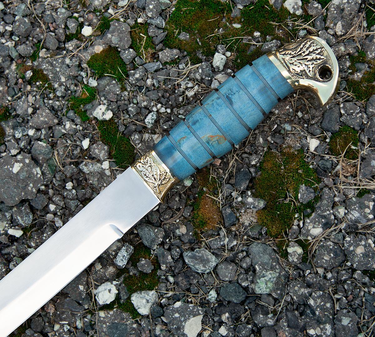 Палаш из стали 95Х18