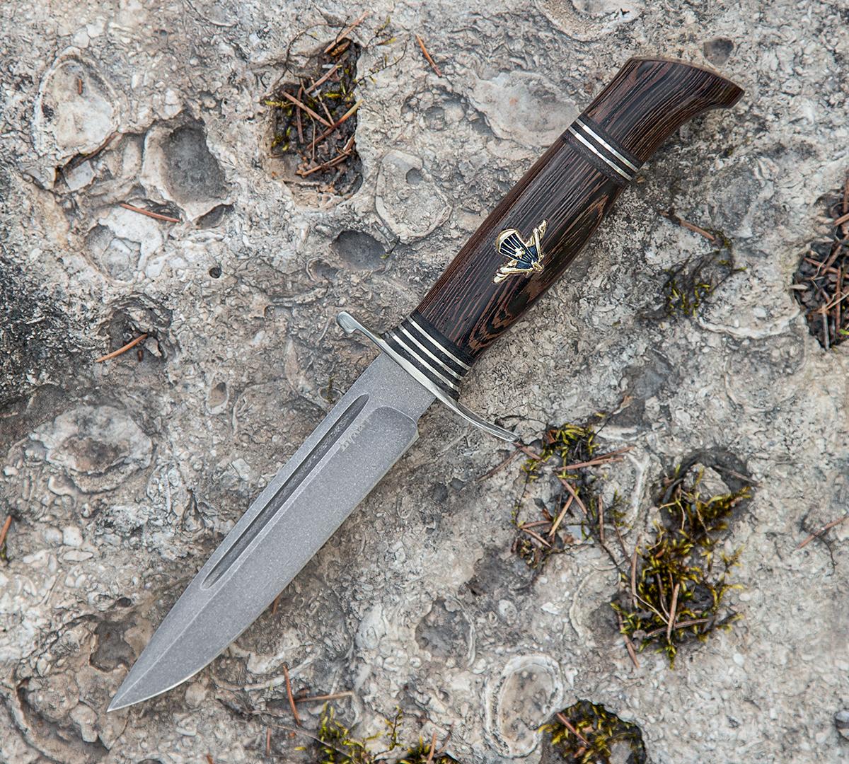 Финка ВДВ из булатной стали