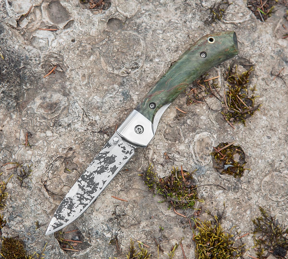 Нож Складной №3 из стали Elmax