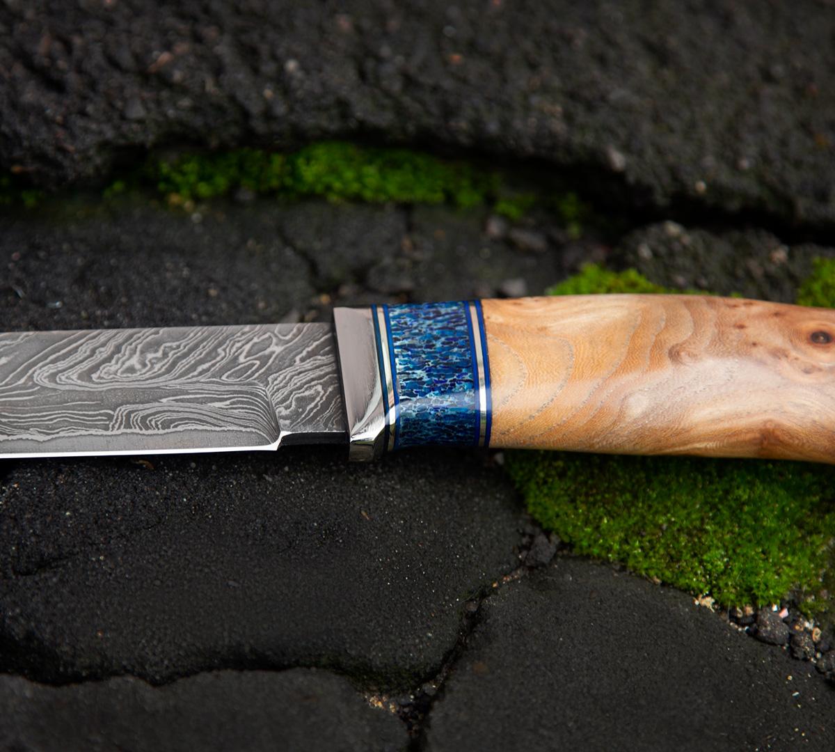 Нож Сибиряк из ламинированной стали