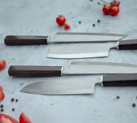Набор кухонных ножей из стали AUS 8