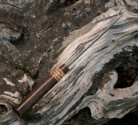 Северный нож из дамасской стали