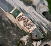 Нож Орлан из булатной стали