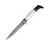 Нож Коготь из дамасской стали