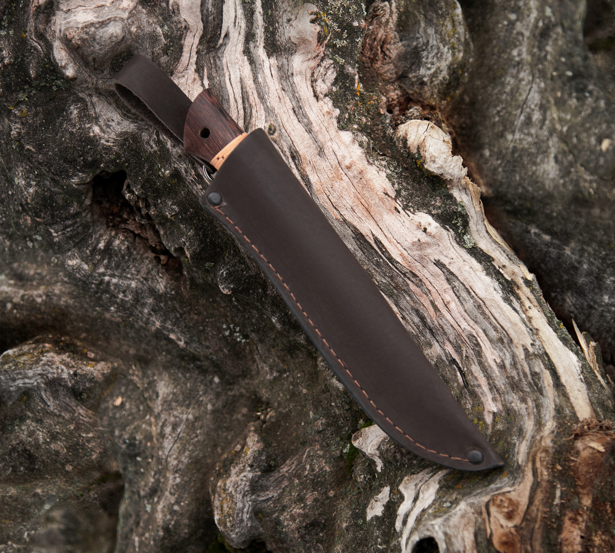 Нож Граф из кованой стали 110х18