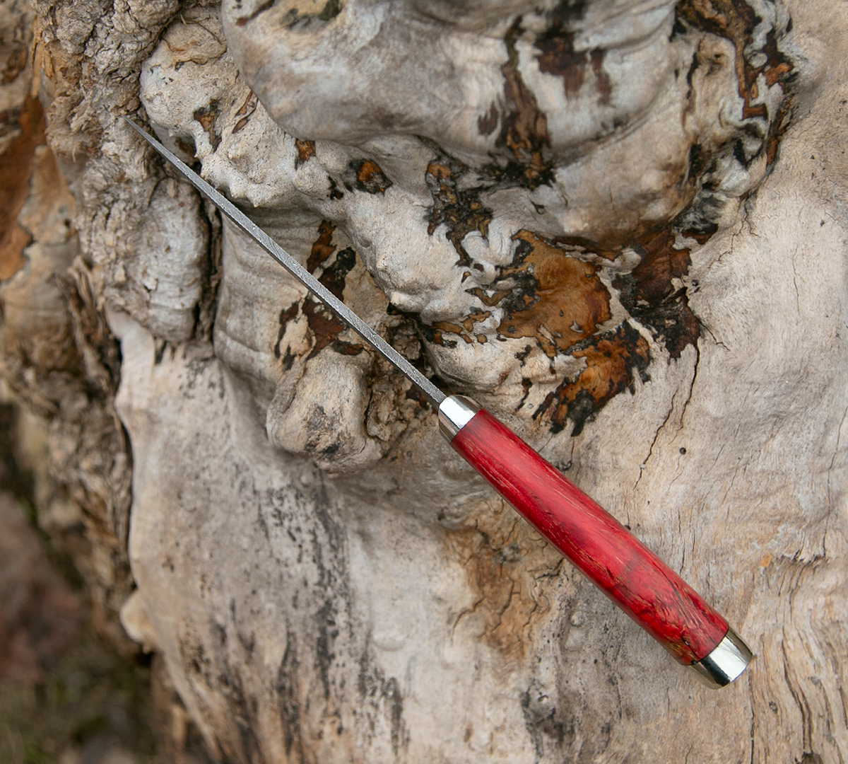 Нож Олимп из дамасской стали