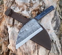 Сербский шеф нож из кованой стали 95Х18
