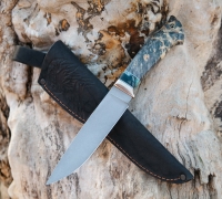 Нож Сибиряк из порошковой стали М-398