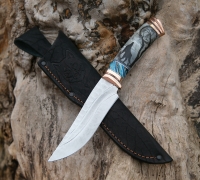 Нож Клыч из дамасской стали