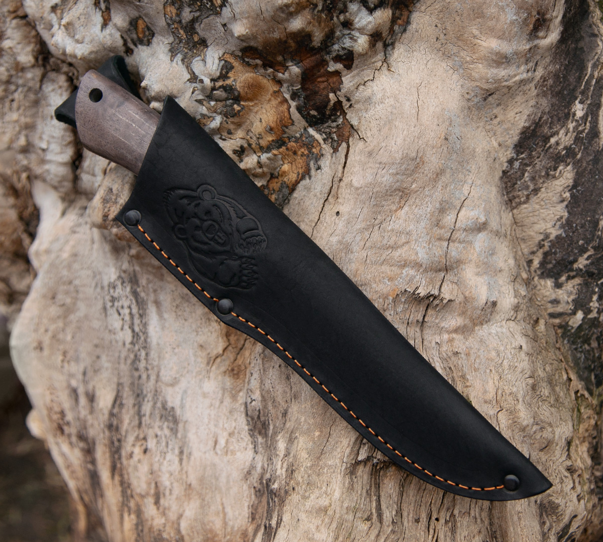 Нож Клыч из дамасской стали