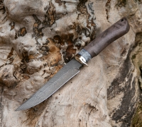 Нож Клыч из дамасской стали