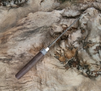 Нож Клыч из дамасской стали