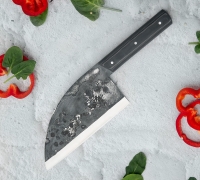Сербский шеф нож из кованой стали 110Х18