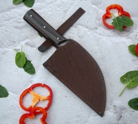 Сербский шеф нож из кованой стали 110Х18