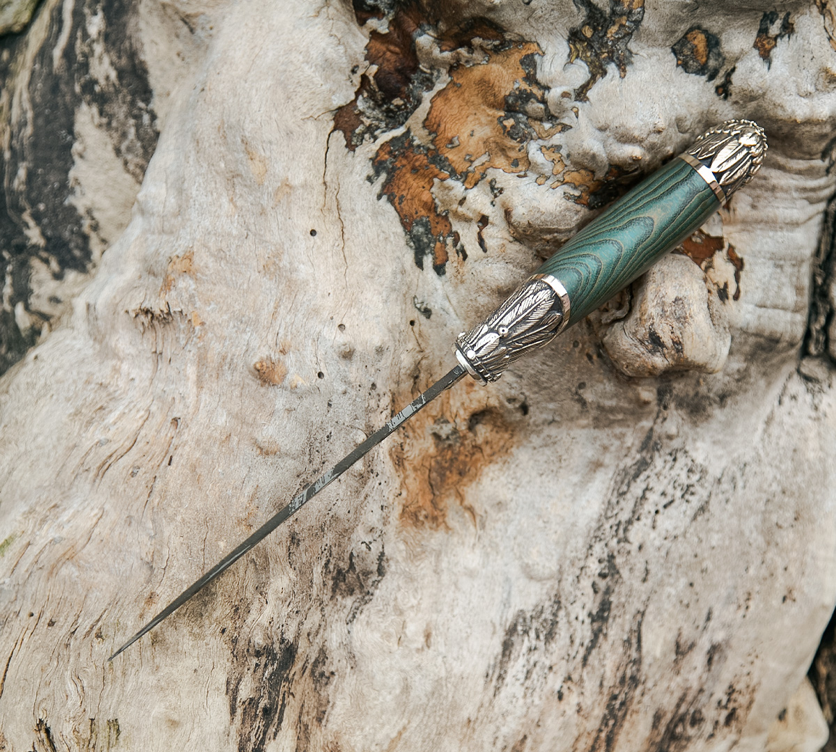 Нож Сибиряк из булатной стали