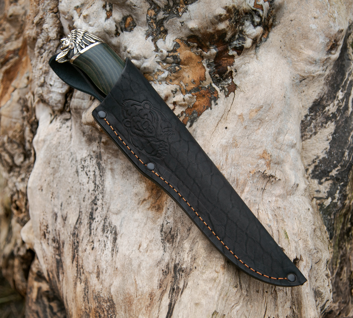Нож Сибиряк из булатной стали