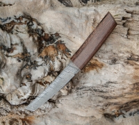 Нож Танто из дамасской стали