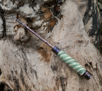 Нож Сибиряк из мозаичной дамасской стали