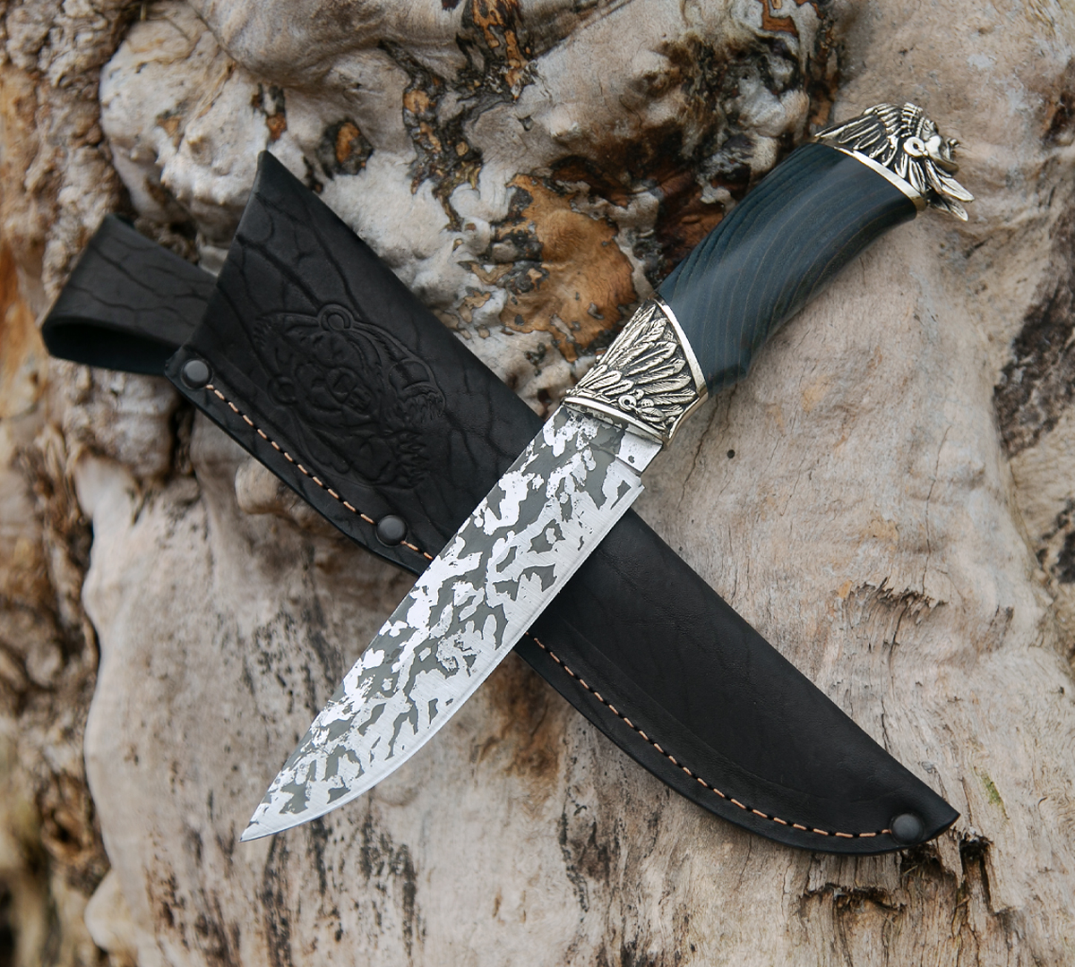 Нож Сибиряк из порошковой стали М-398