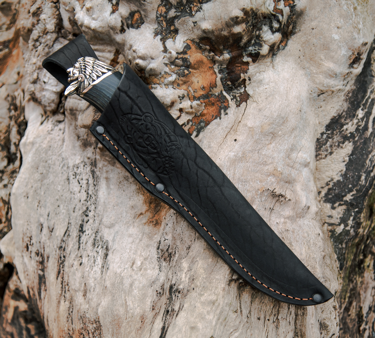 Нож Сибиряк из порошковой стали М-398