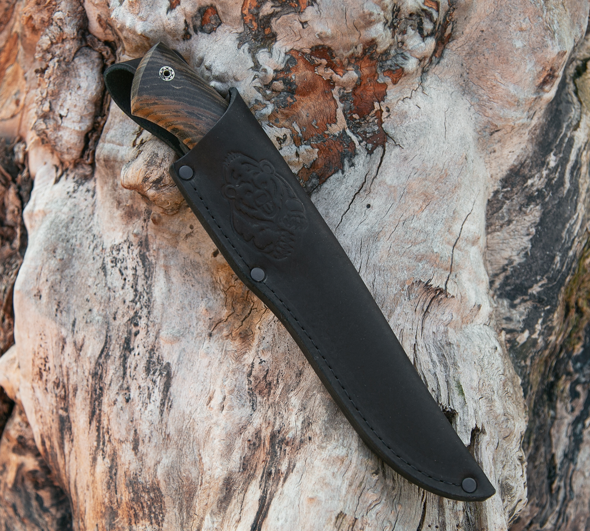 Нож Гефест из порошковой стали CPM REX 121